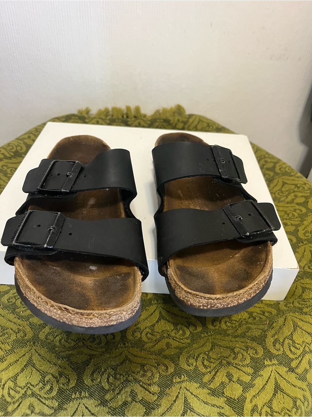 Birkenstock Black Double-Strap Sandals